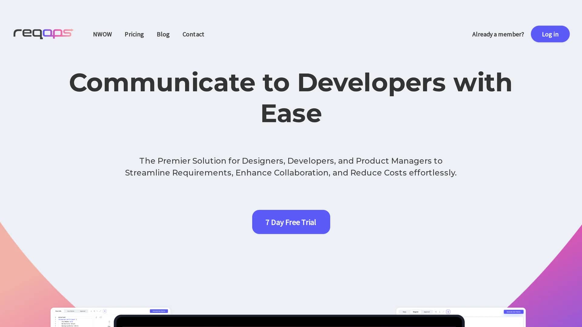 reqops homepage