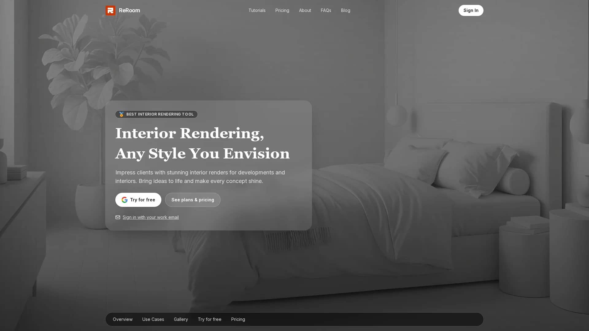 reroom homepage