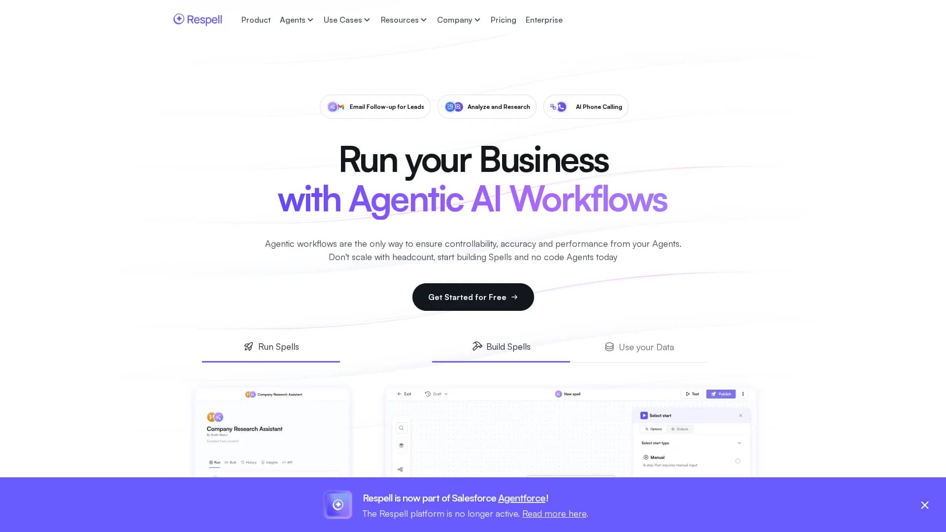 respell homepage