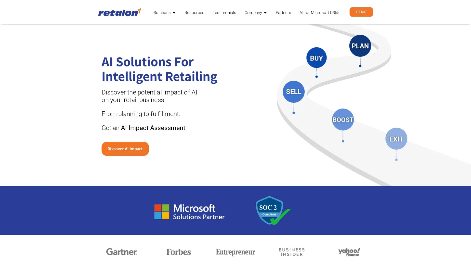 retalon-com homepage
