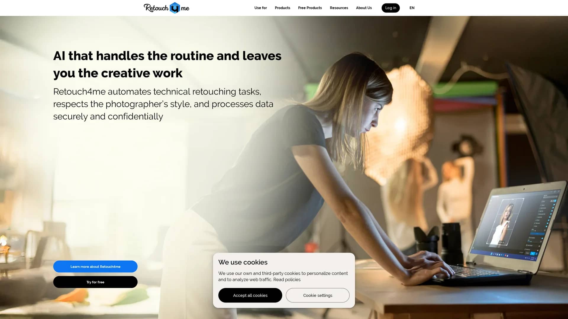 retouch4-me homepage