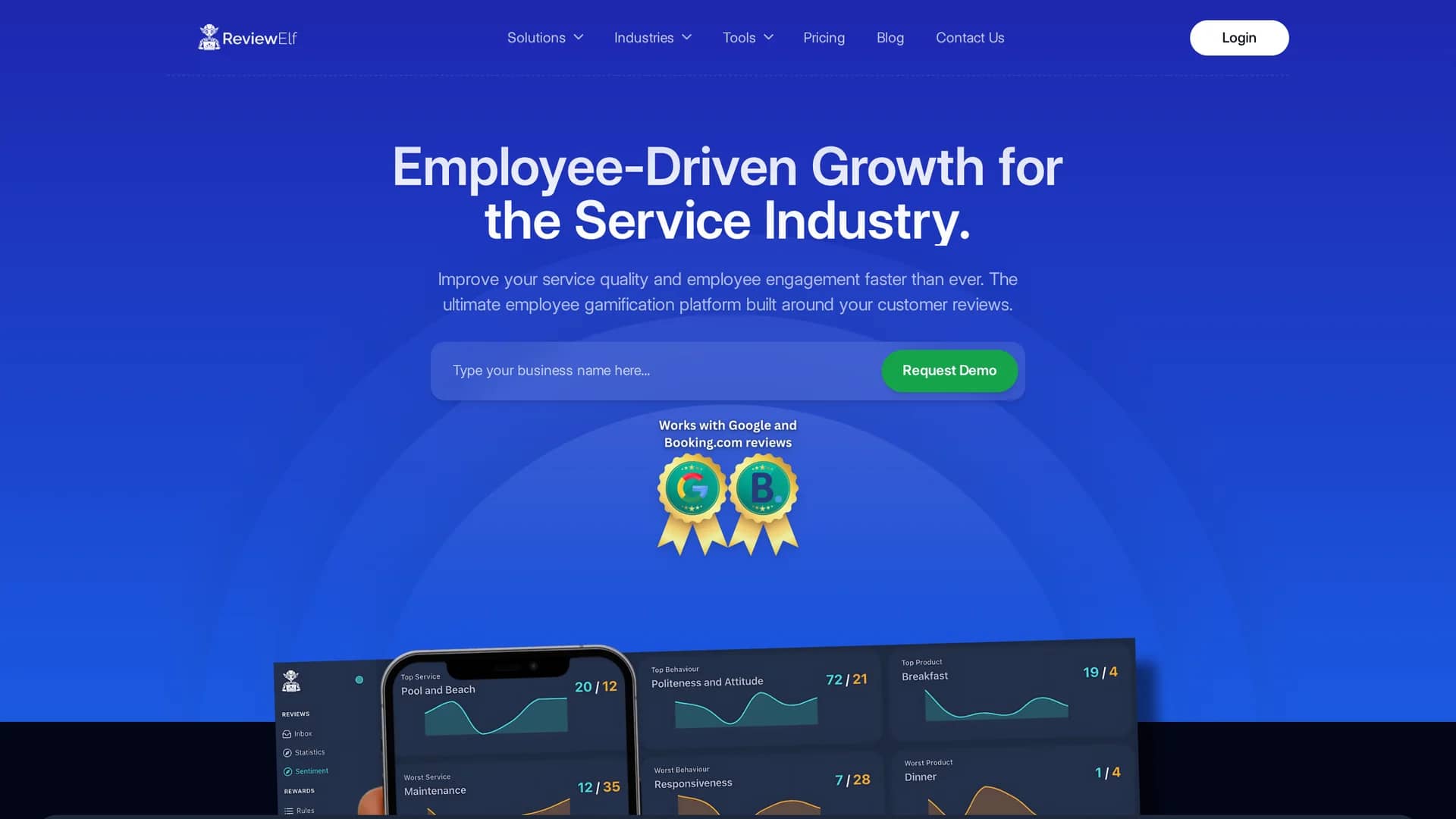 reviewelf homepage
