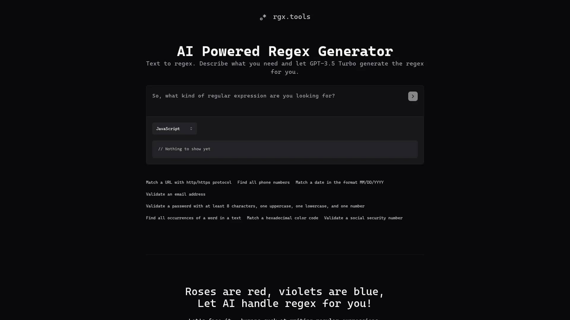rgx-tools homepage