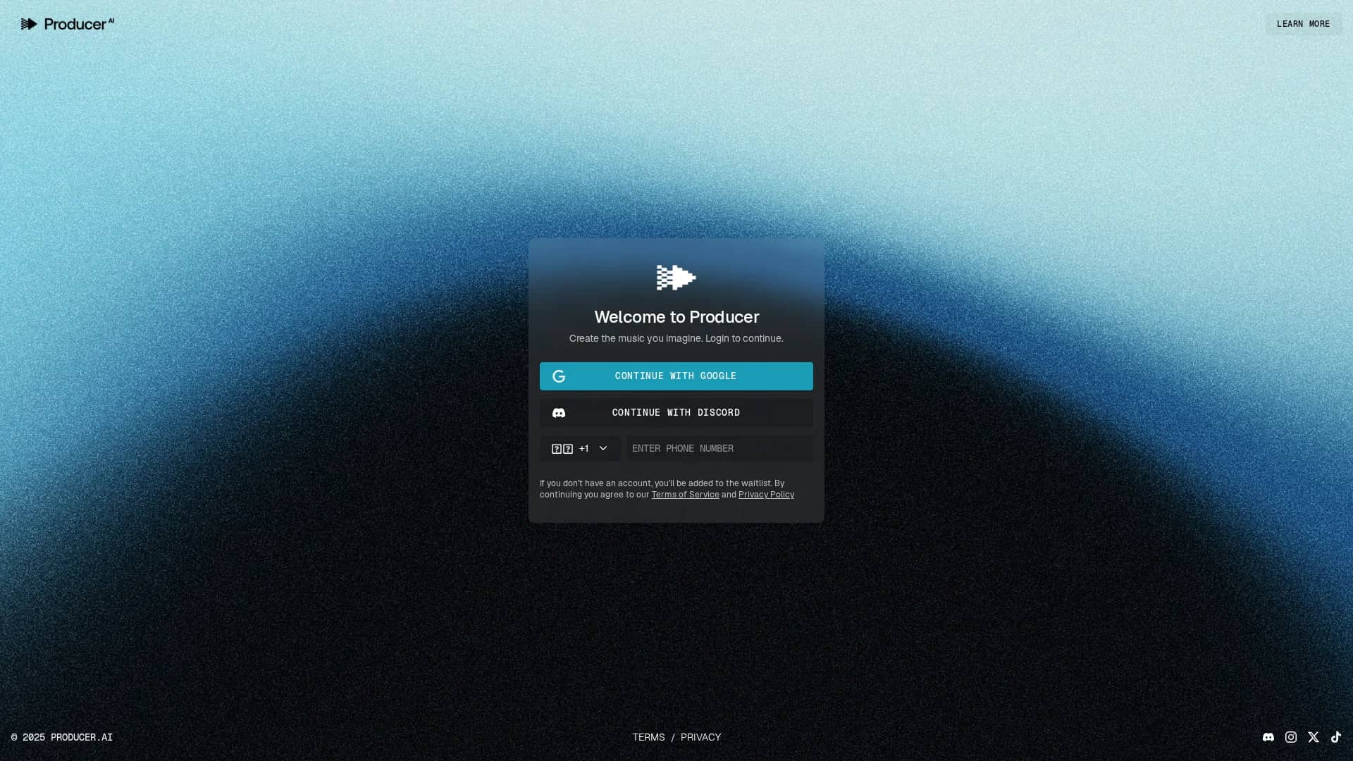 riffusion homepage
