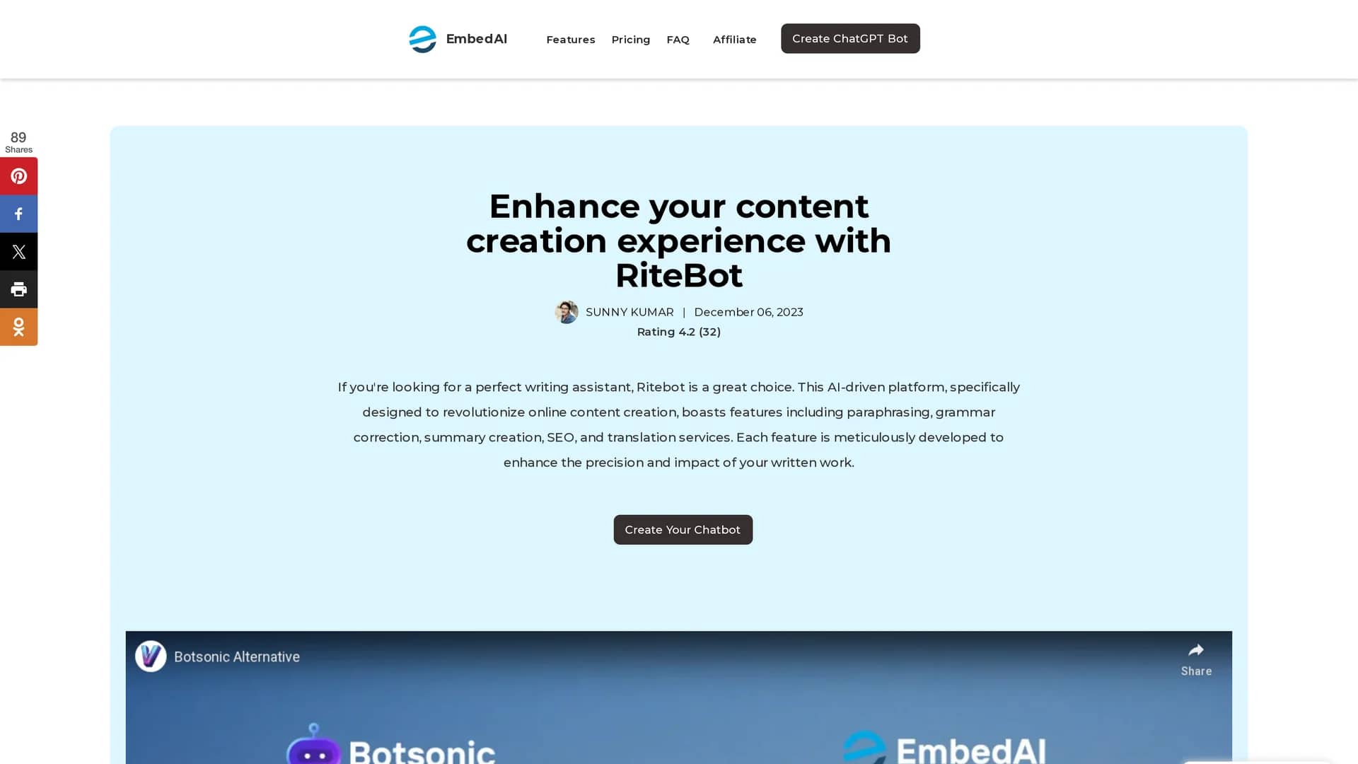 ritebot-seo-gpt homepage