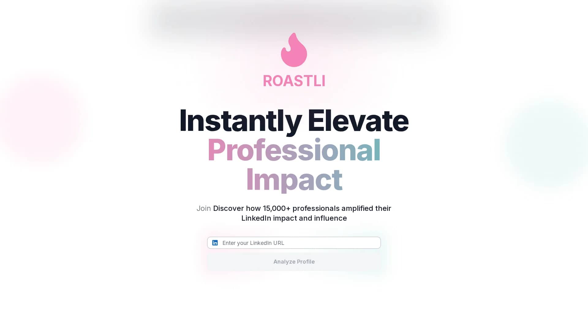 roastli homepage