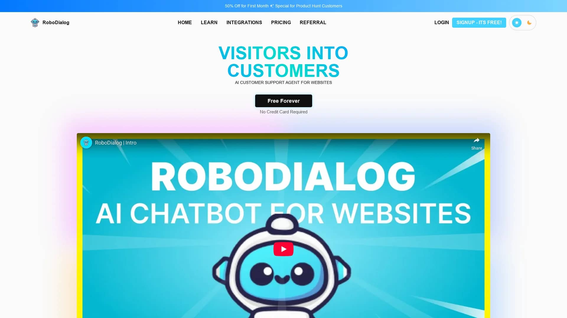 robodialog homepage