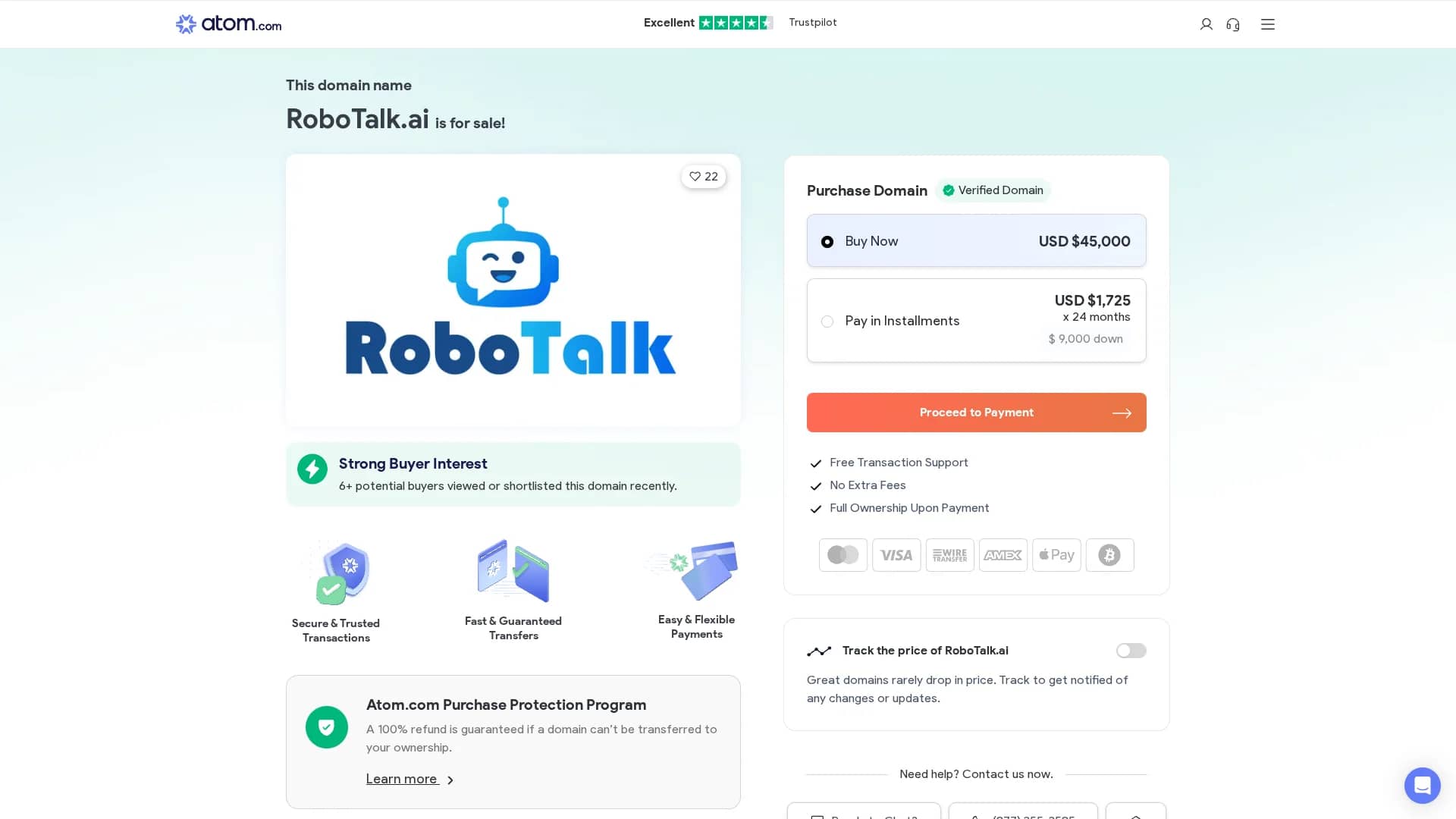robotalk homepage