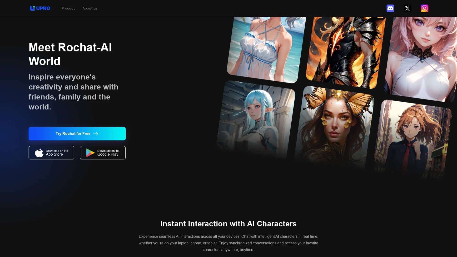 rochat-ai-chatbot homepage