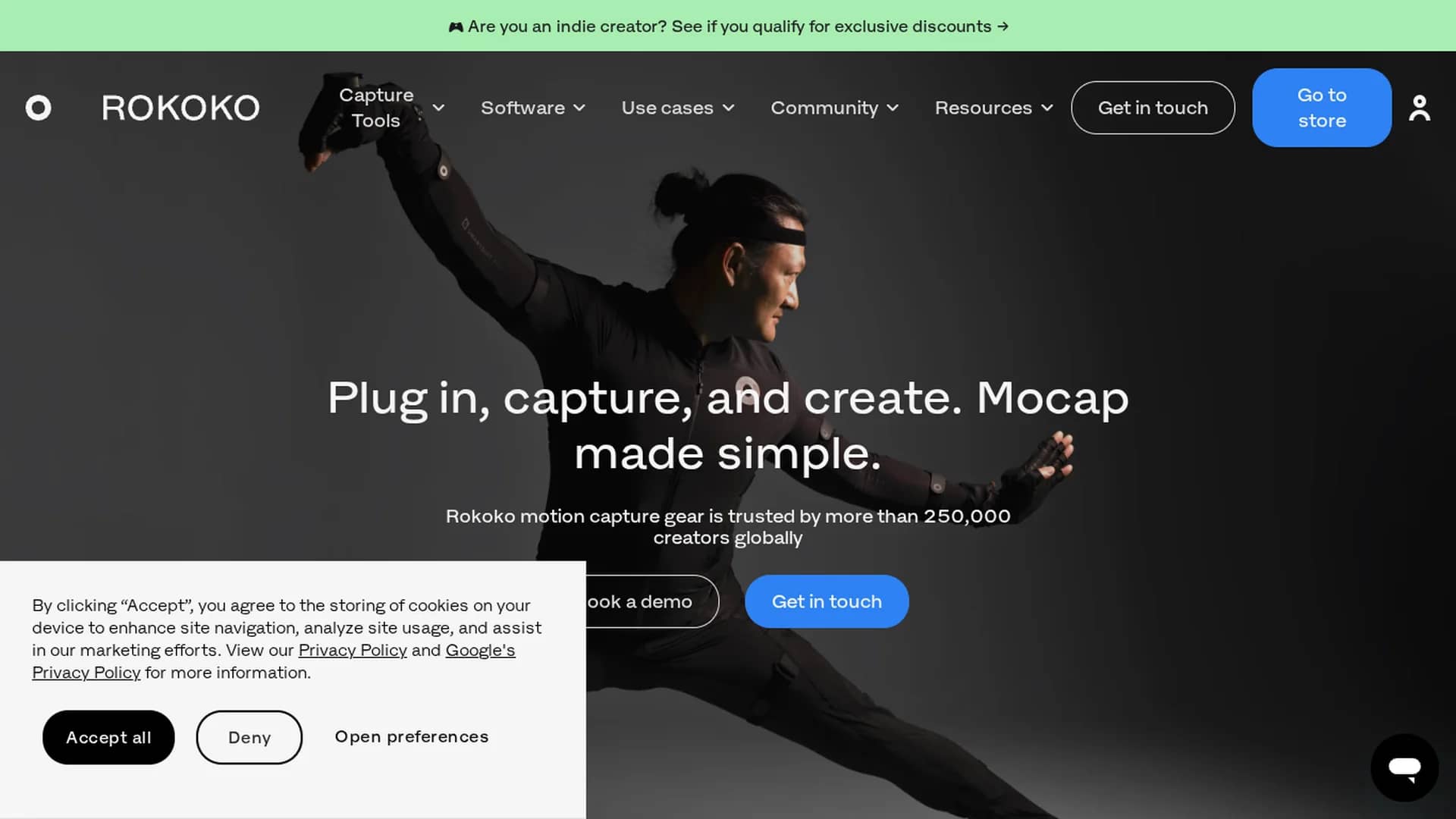 rokoko homepage