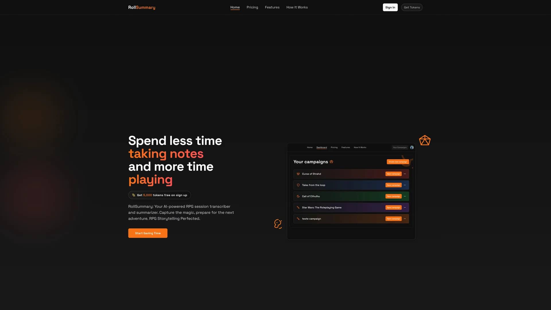 rollsummary homepage