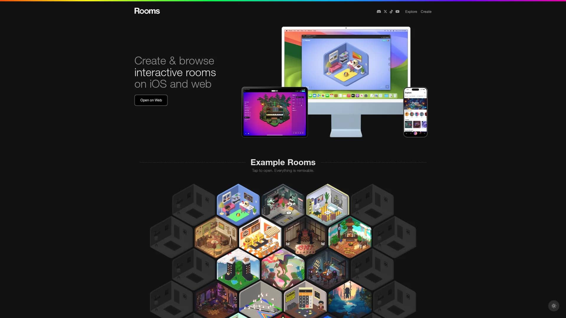 rooms homepage
