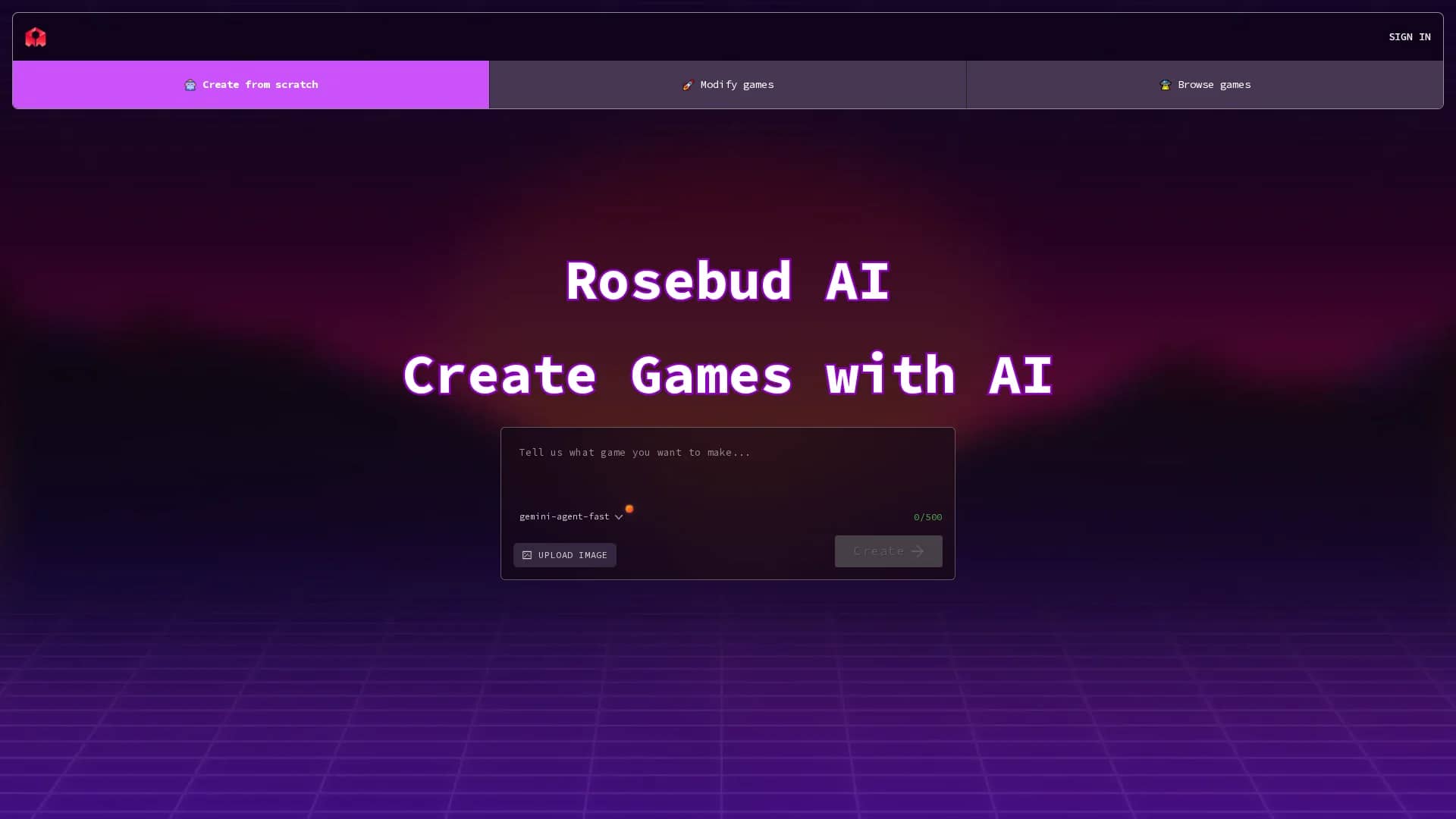 rosebud homepage