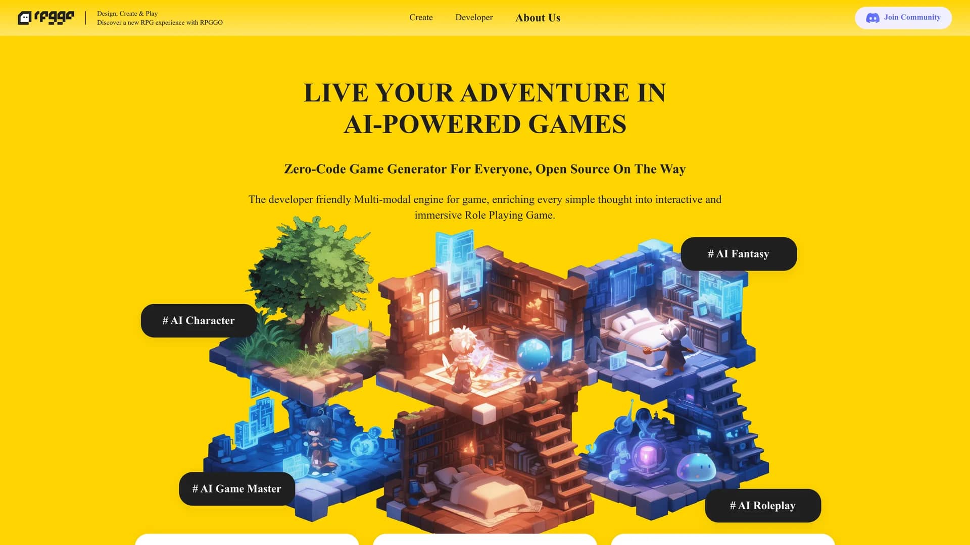 rpggo-ai homepage