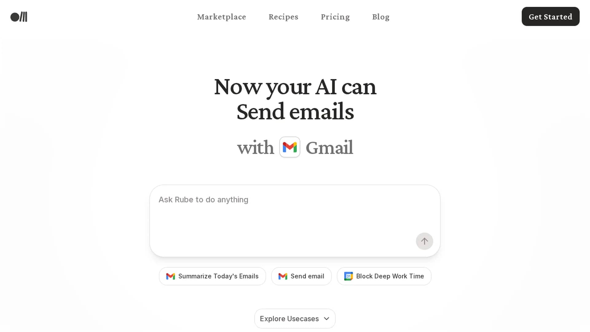 rube homepage