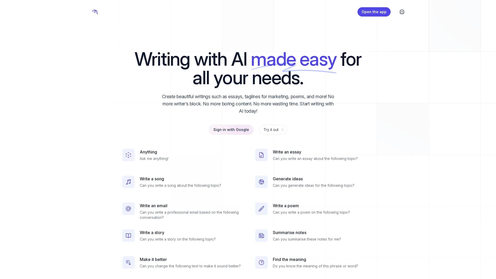 rubgygpt-ai homepage