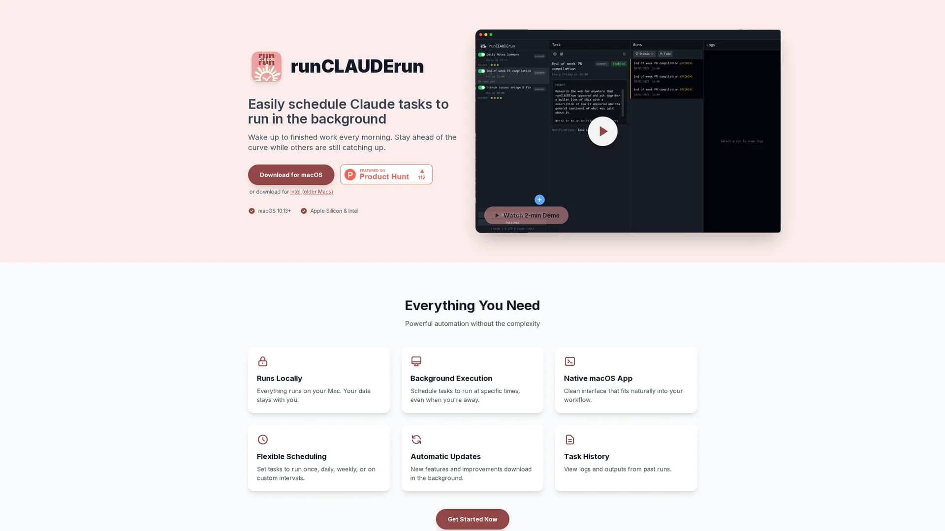 runclauderun homepage