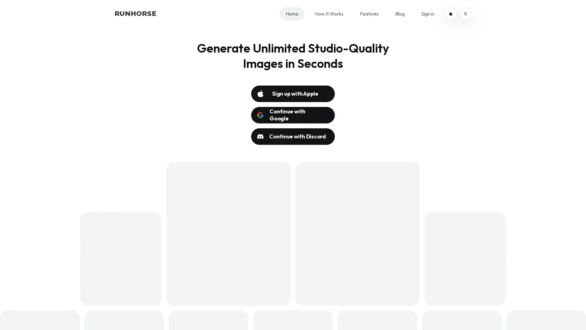 runhorse-ai homepage