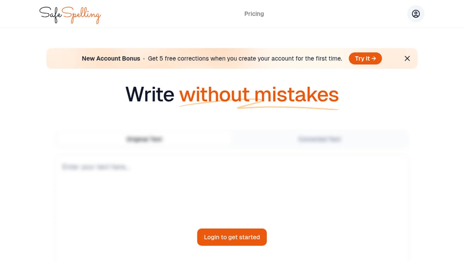 safespelling homepage