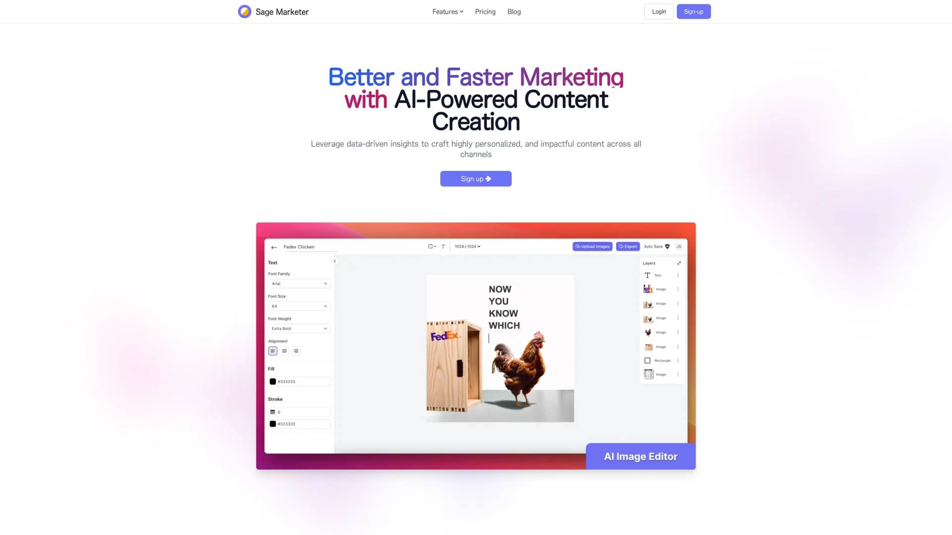 sage-marketer-data homepage