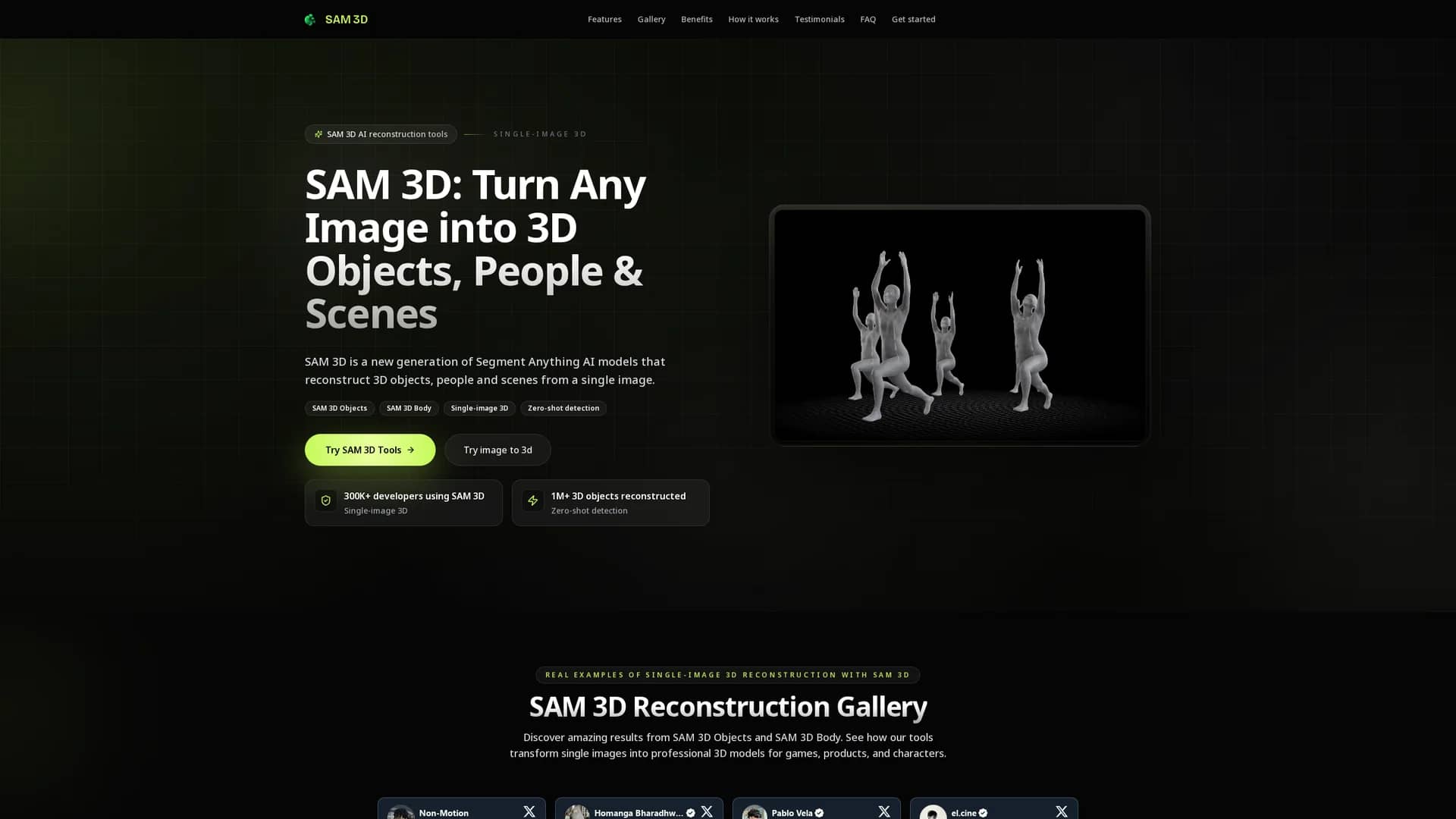 sam-3d homepage
