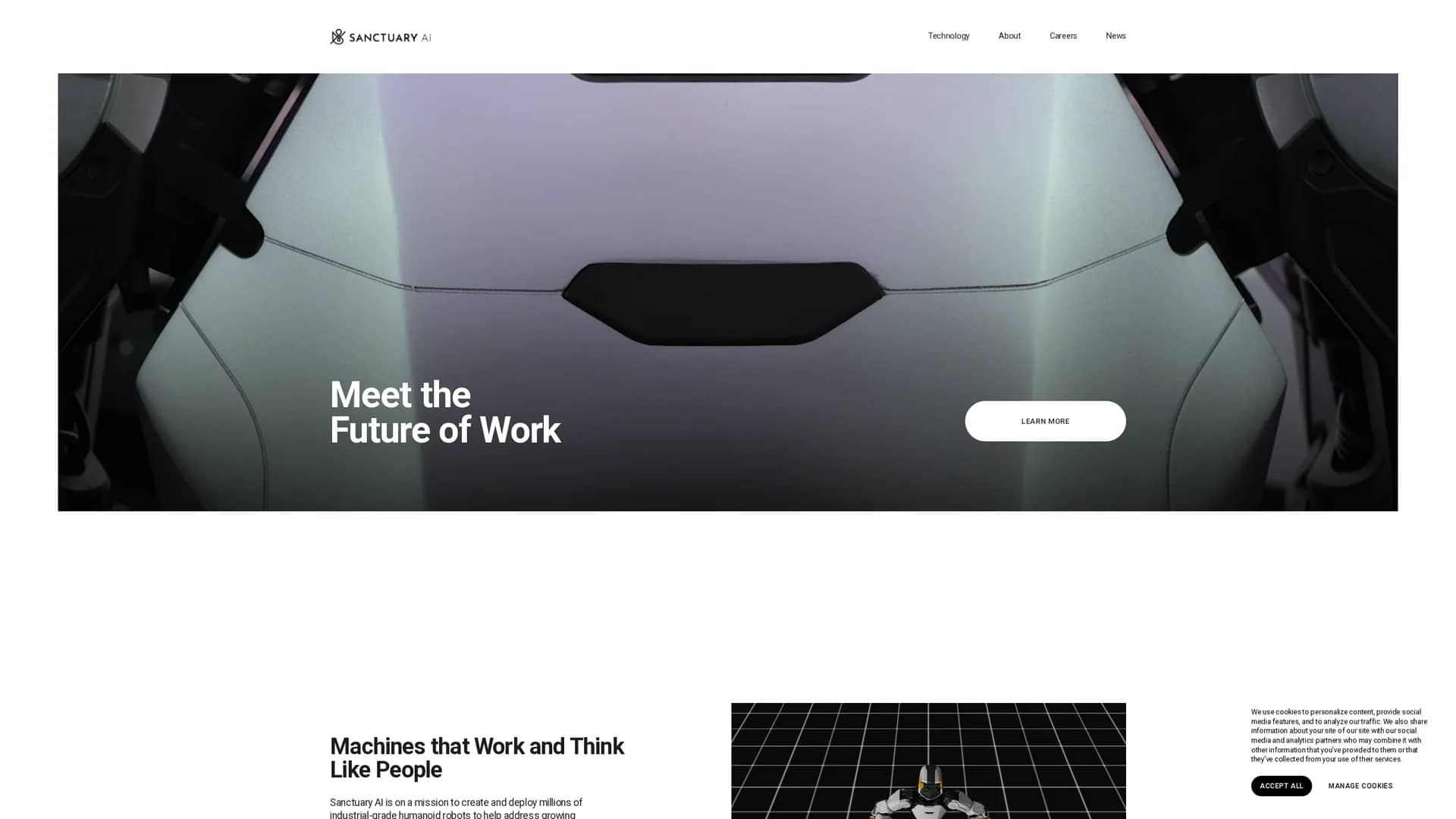 sanctuary-ai homepage