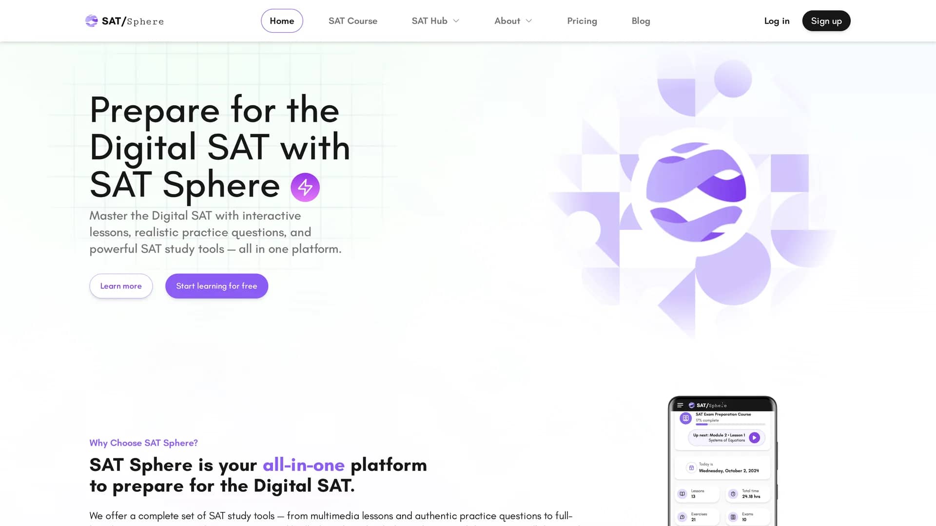 sat-sphere homepage