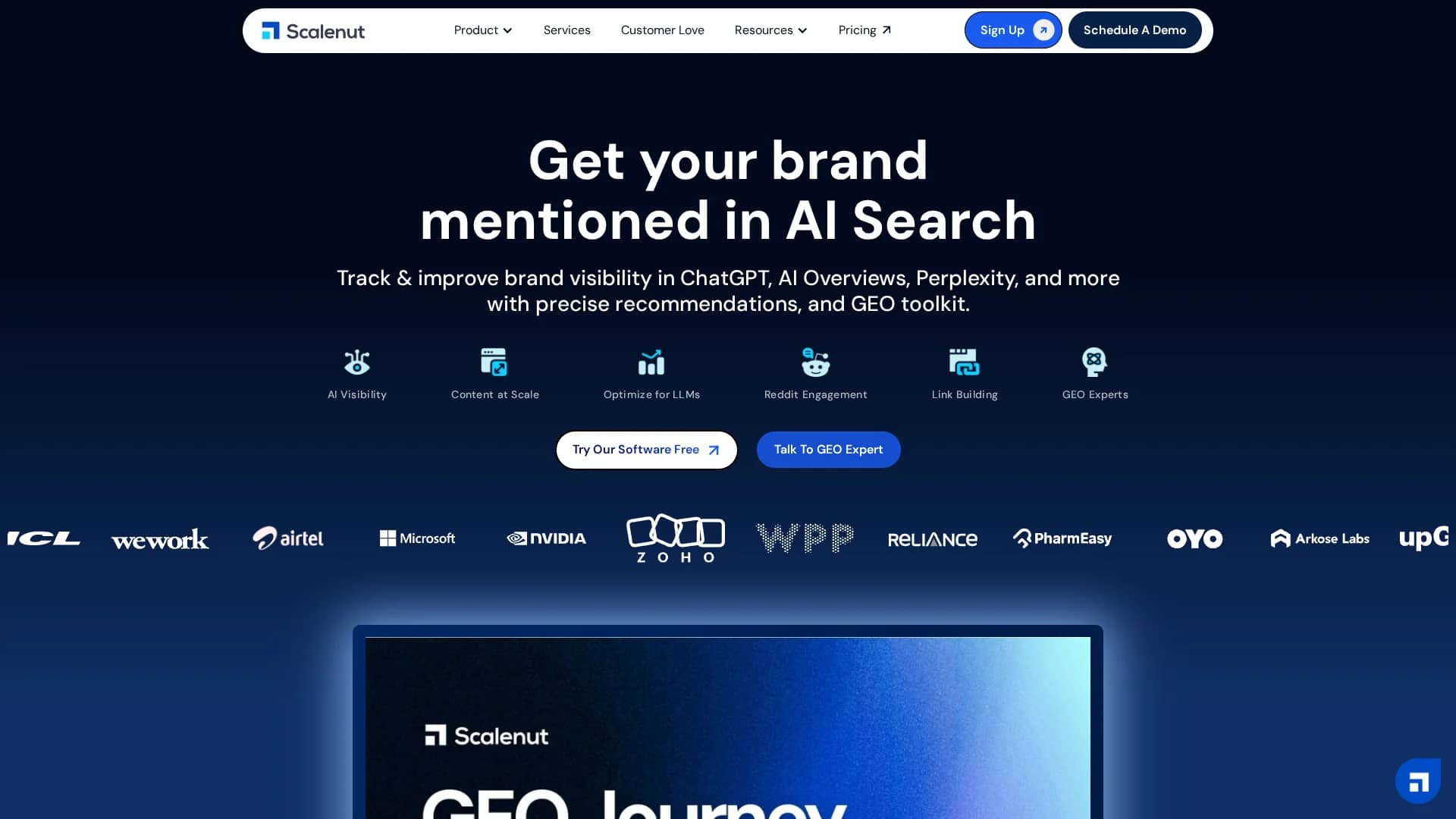 scalenut homepage