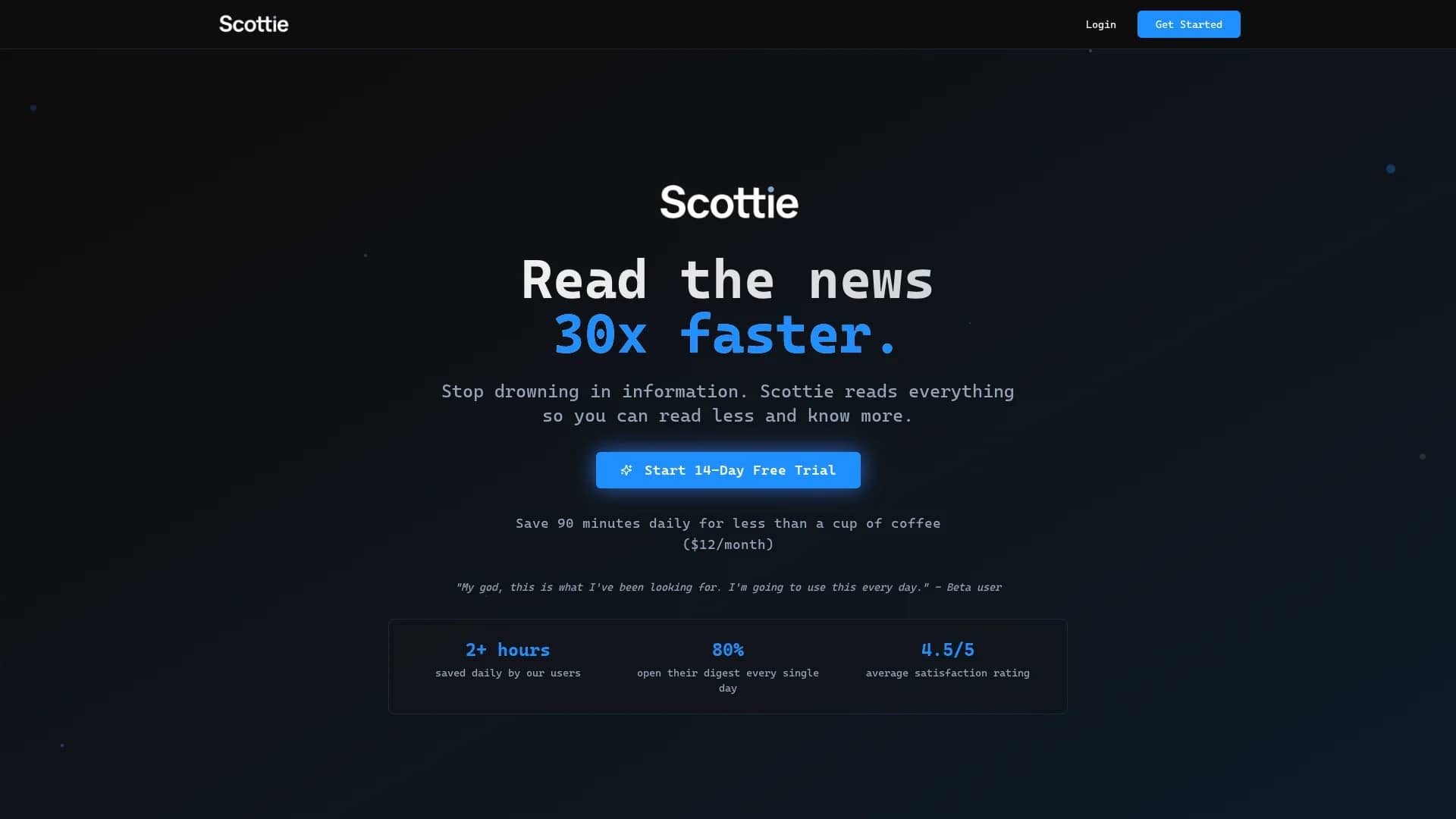 scottie homepage