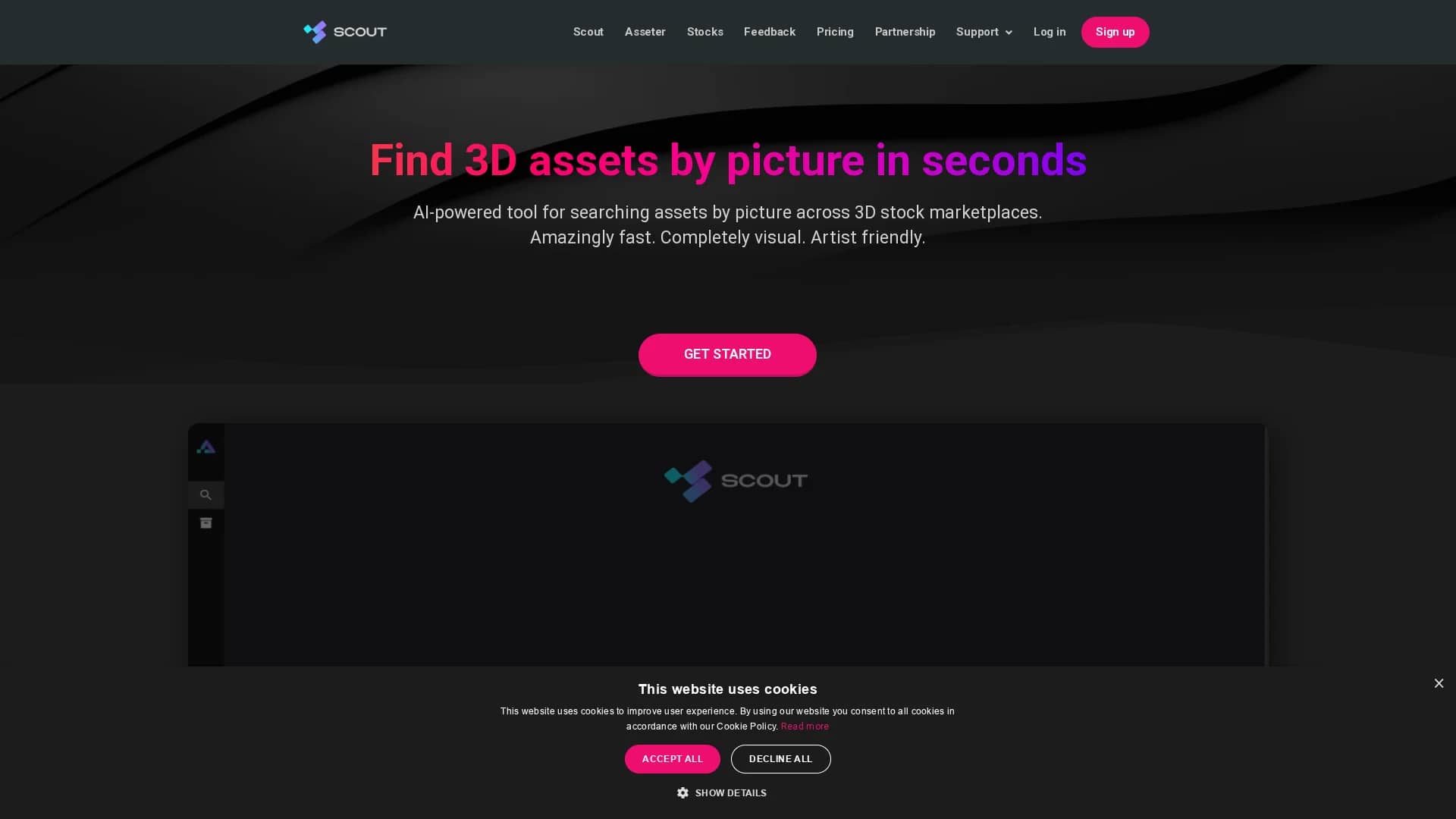 scout-by-asseter-ai homepage