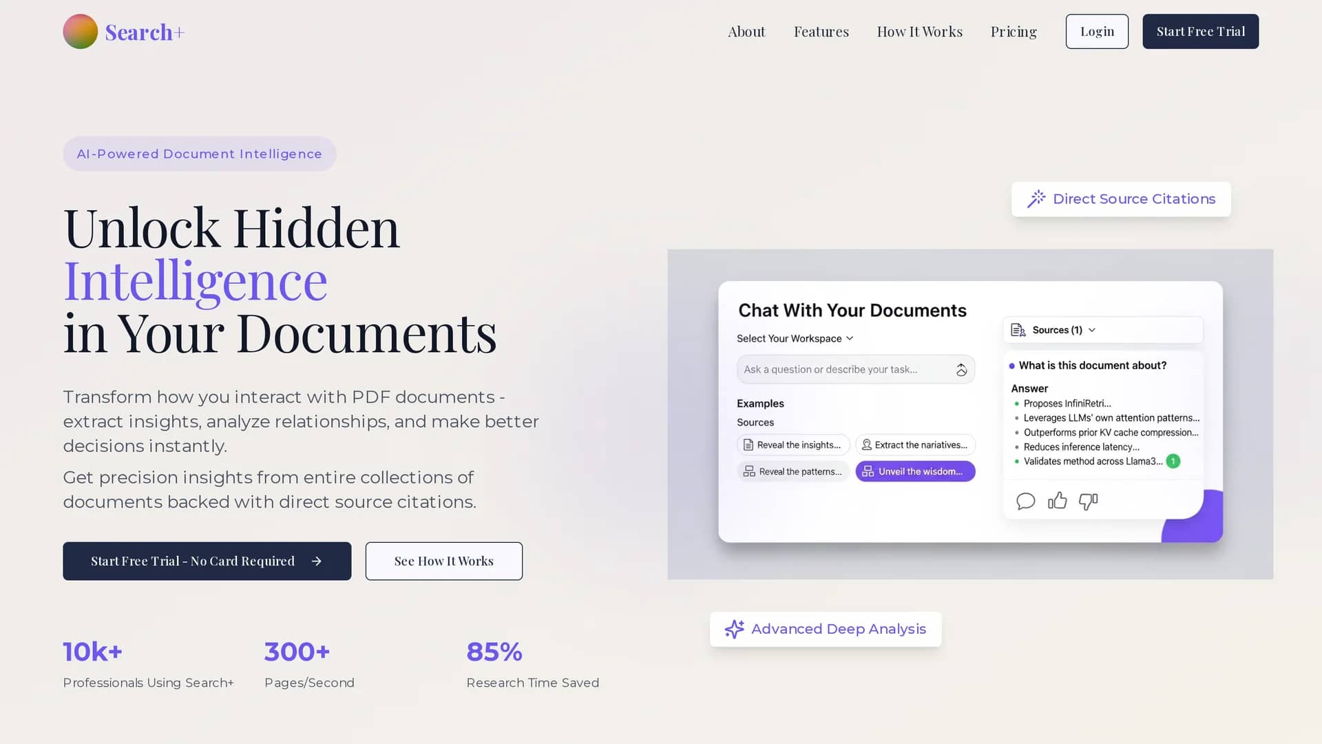 searchplus homepage