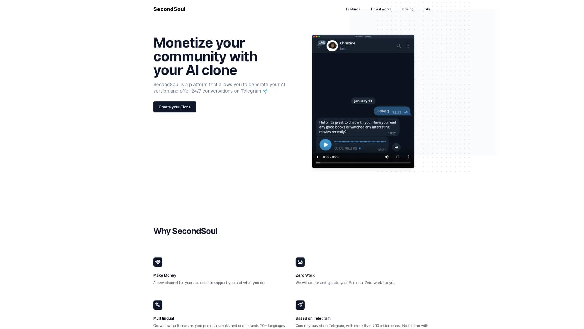secondsoul homepage