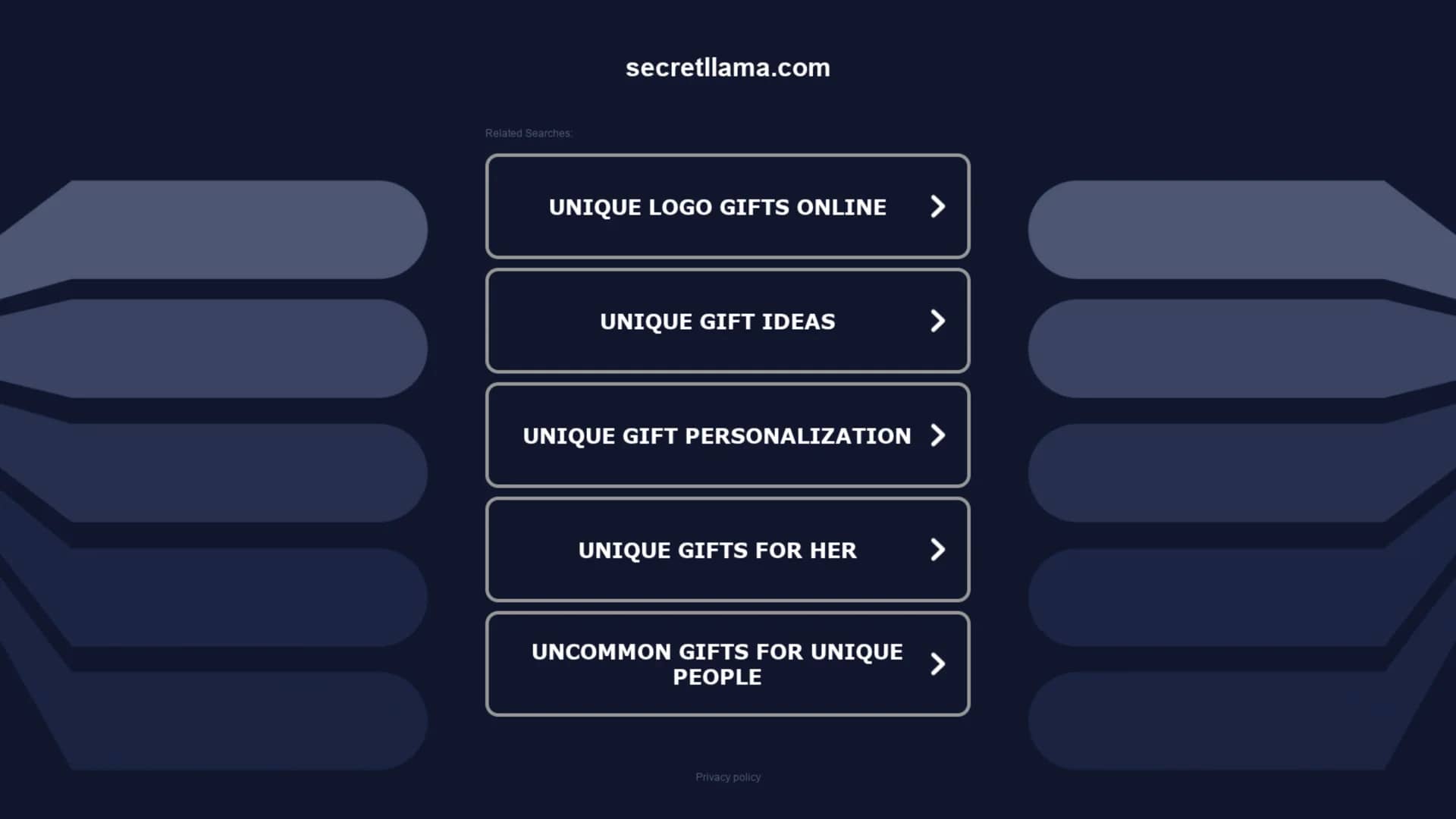 secret-llama homepage