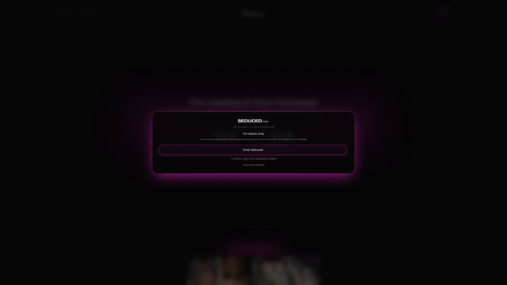 seducedai homepage