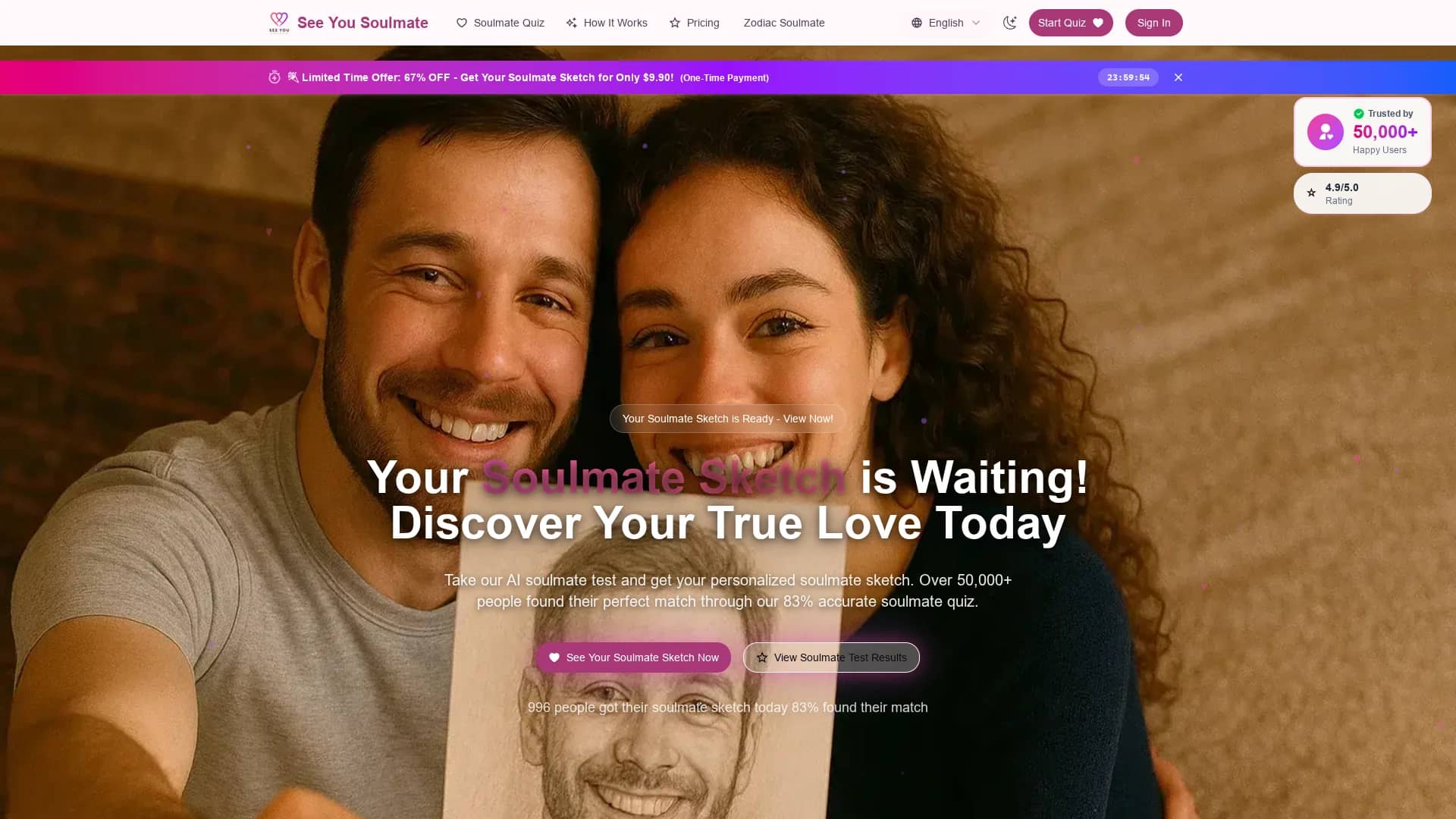see-your-soulmate homepage