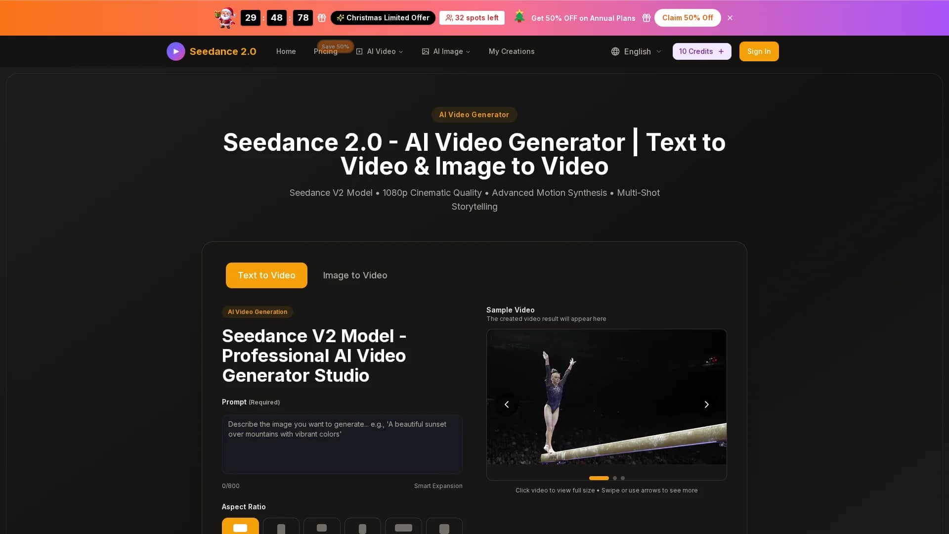 seedance-2-0-ai-app homepage