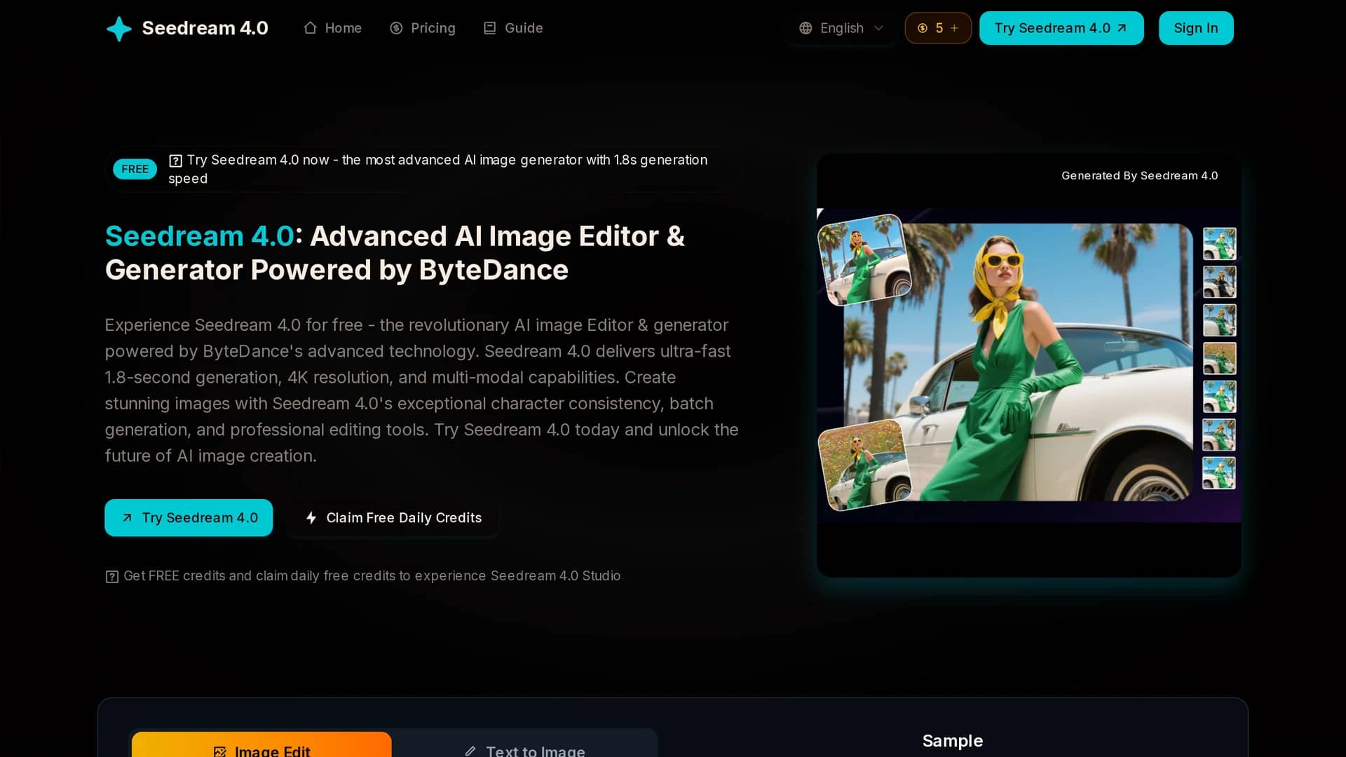 seedream4-0-ai homepage