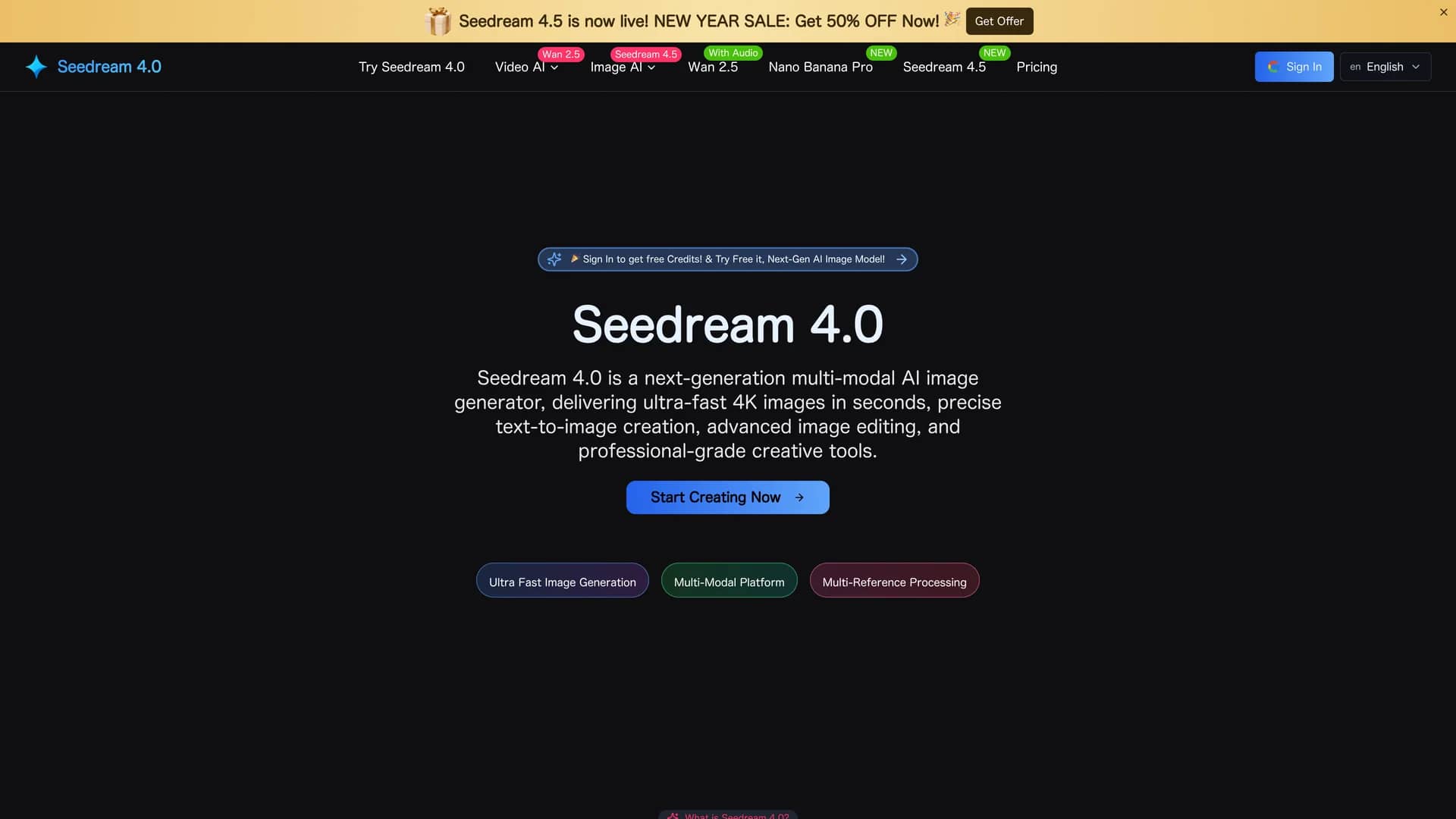 seedream4-0-io homepage