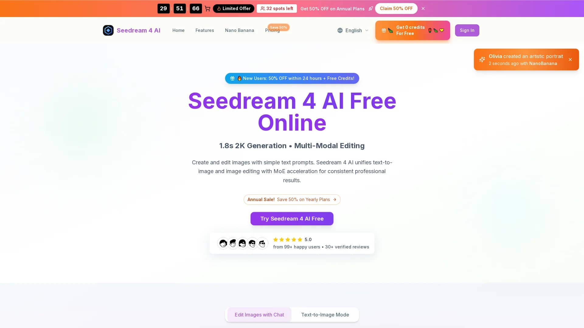 seedream4ai-org homepage