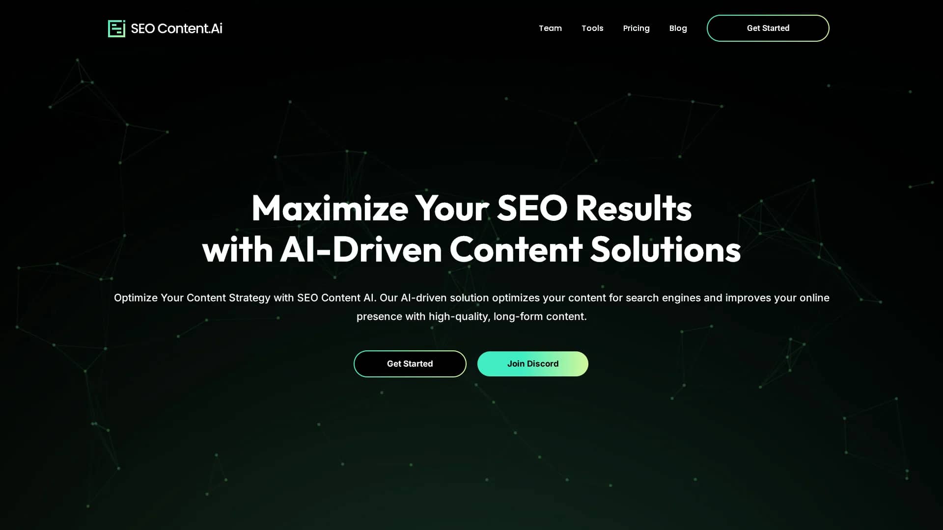 seo-content-ai homepage