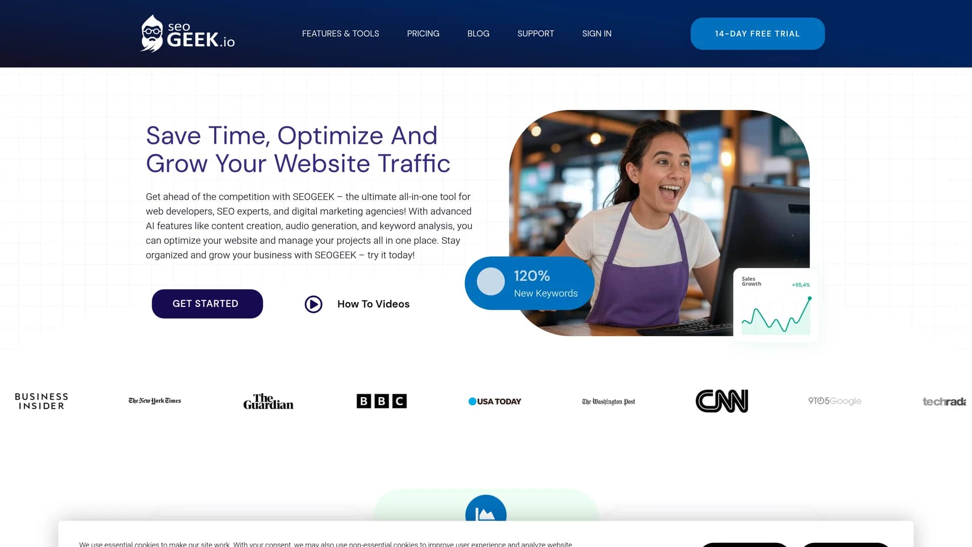 seogeek homepage