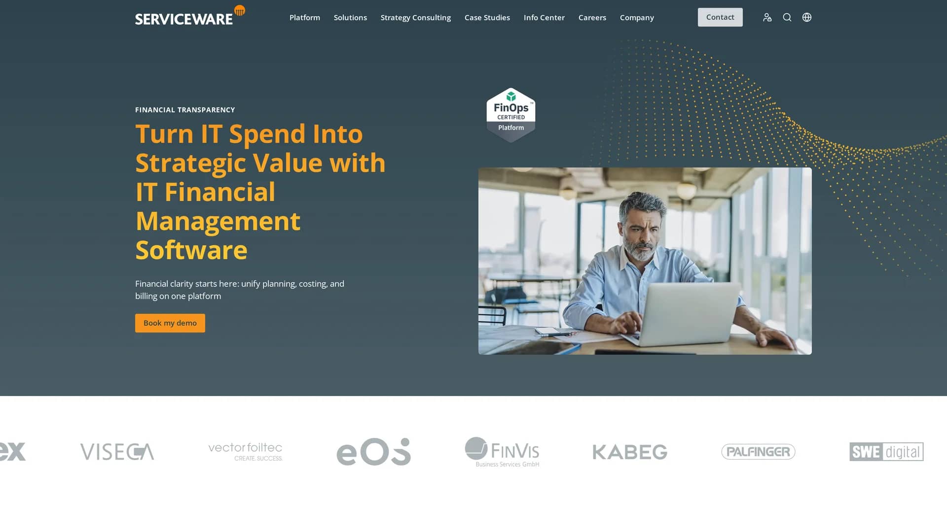 serviceware-itfm homepage