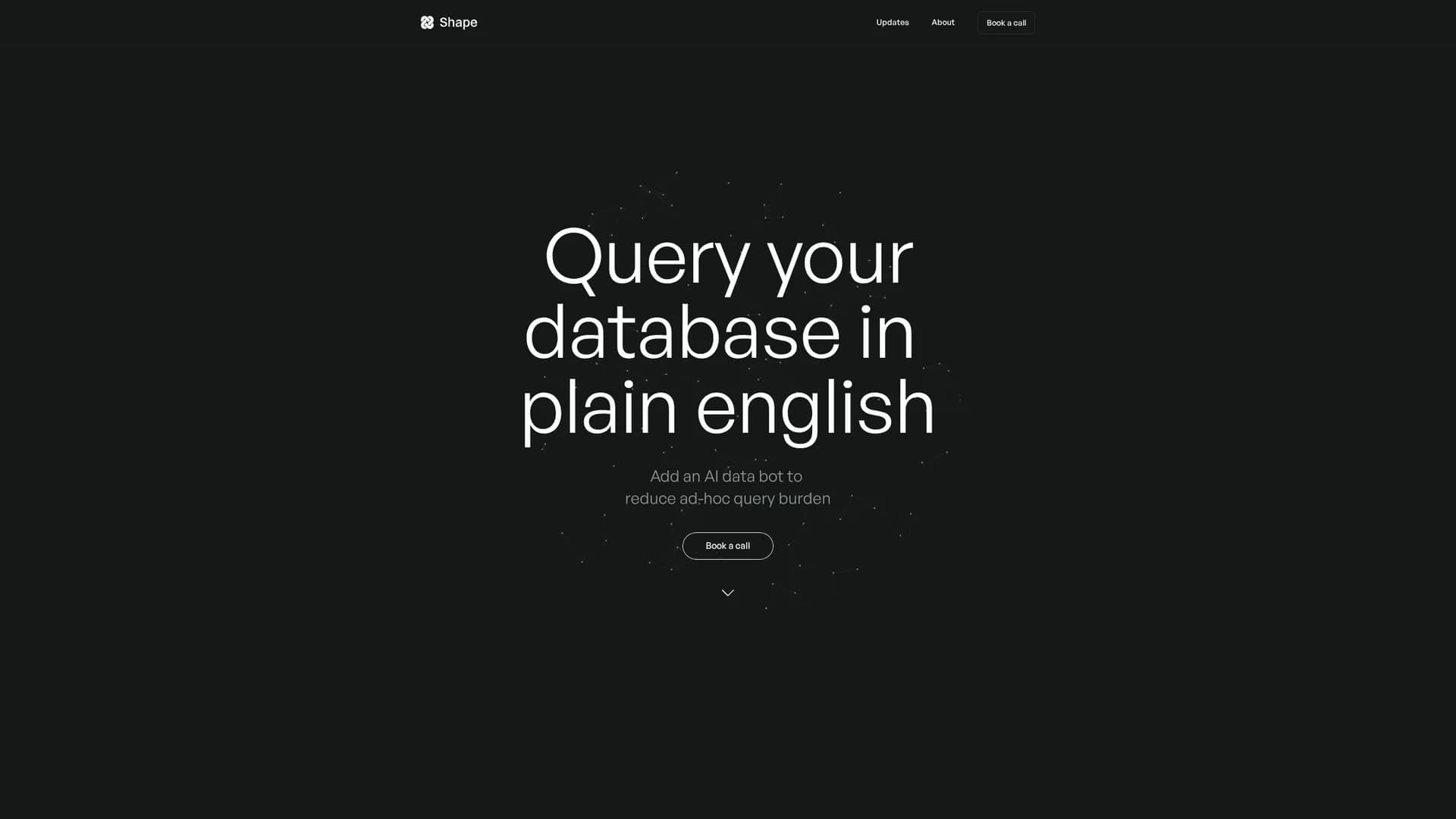 shape homepage