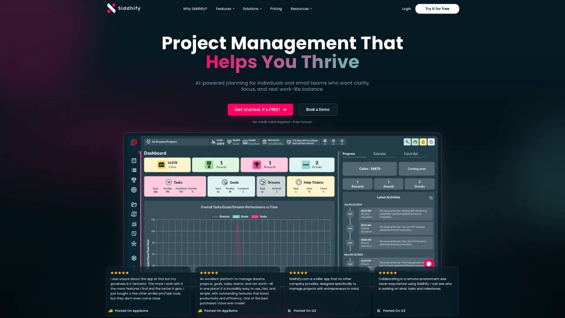 siddhify homepage