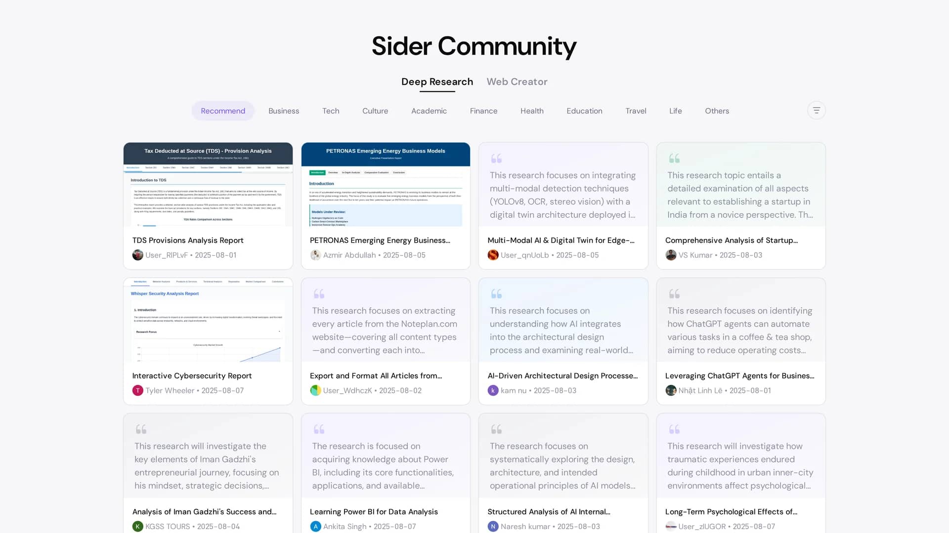 sider-ai homepage