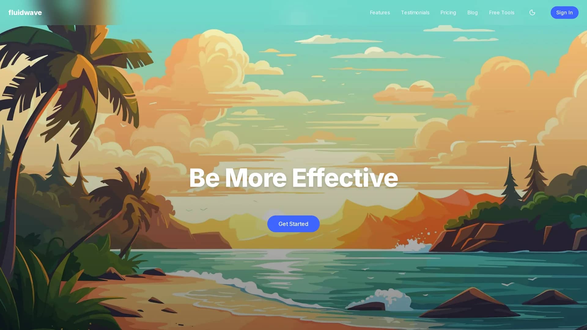 simpler homepage
