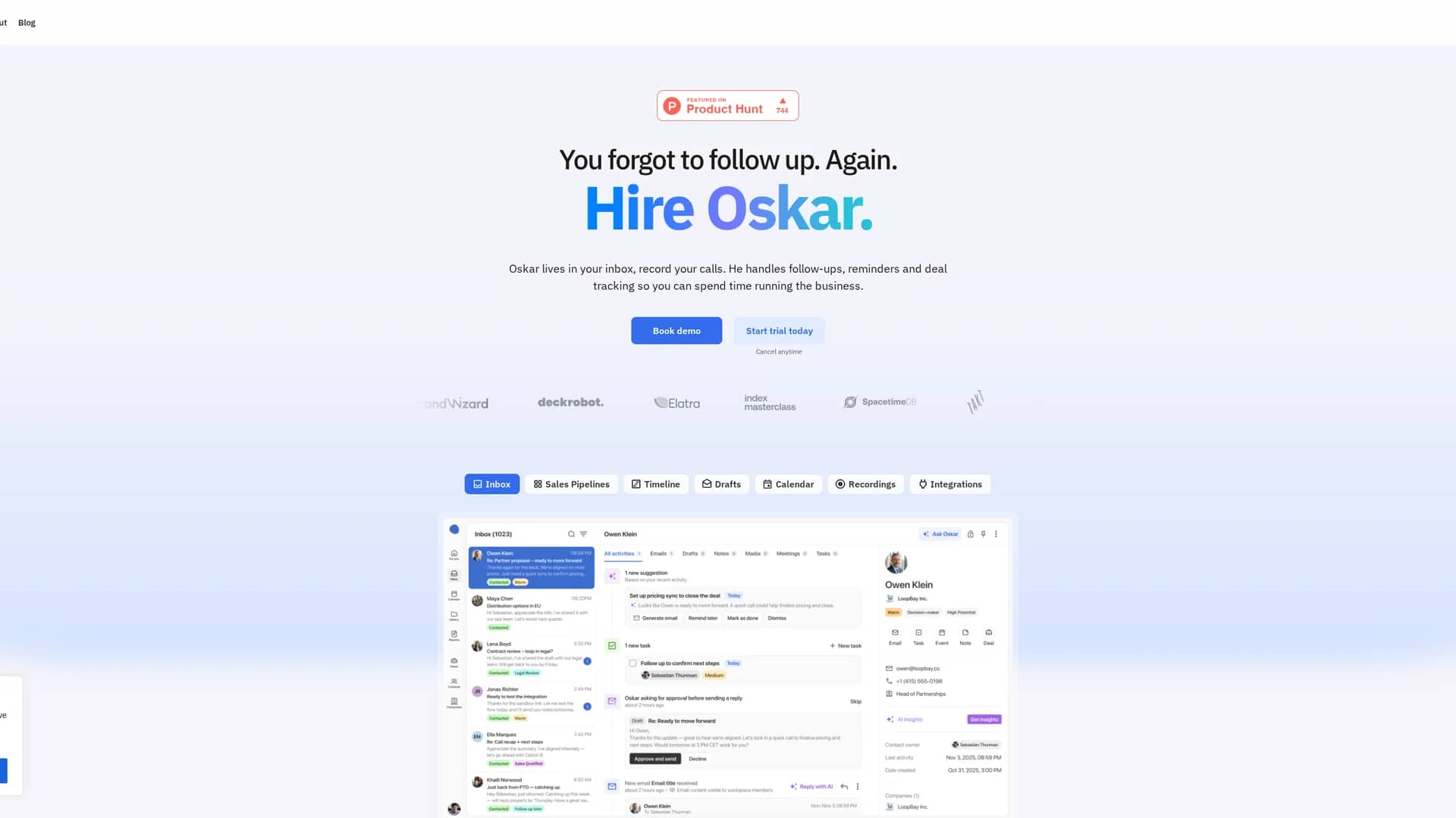 skarbe homepage