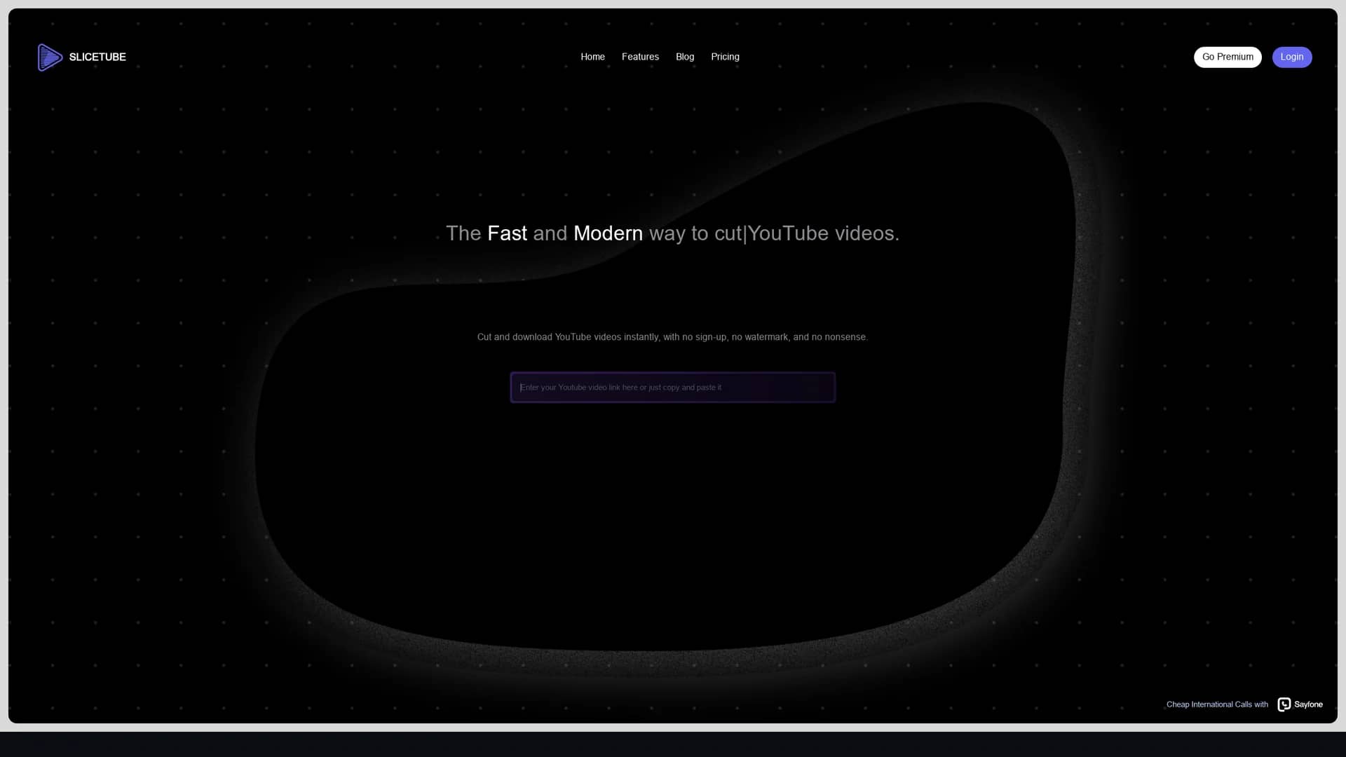 slicetube homepage