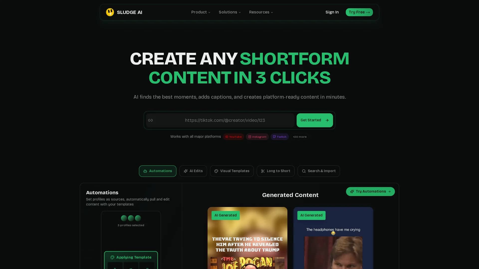 sludge-ai homepage