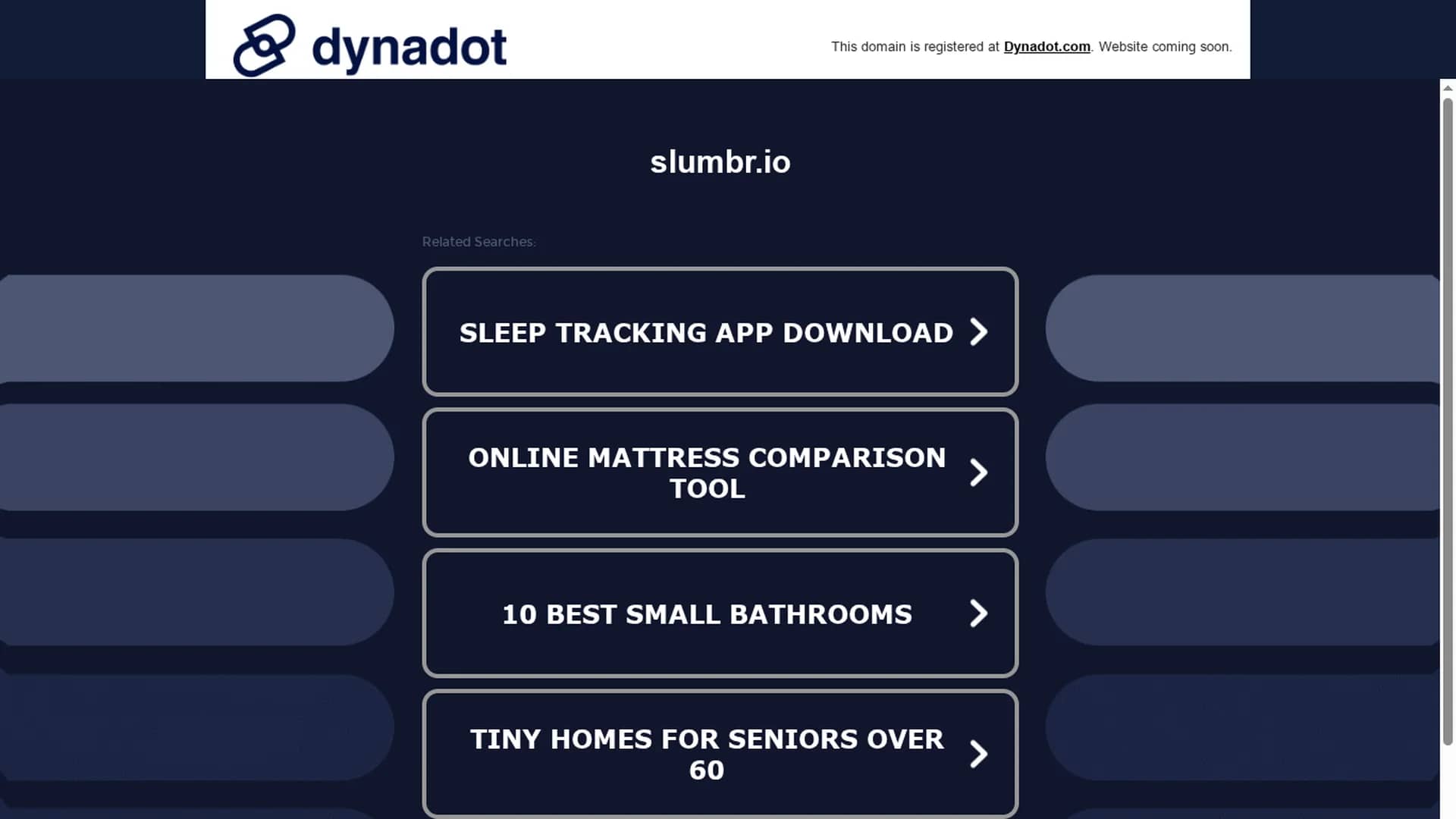 slumbr homepage